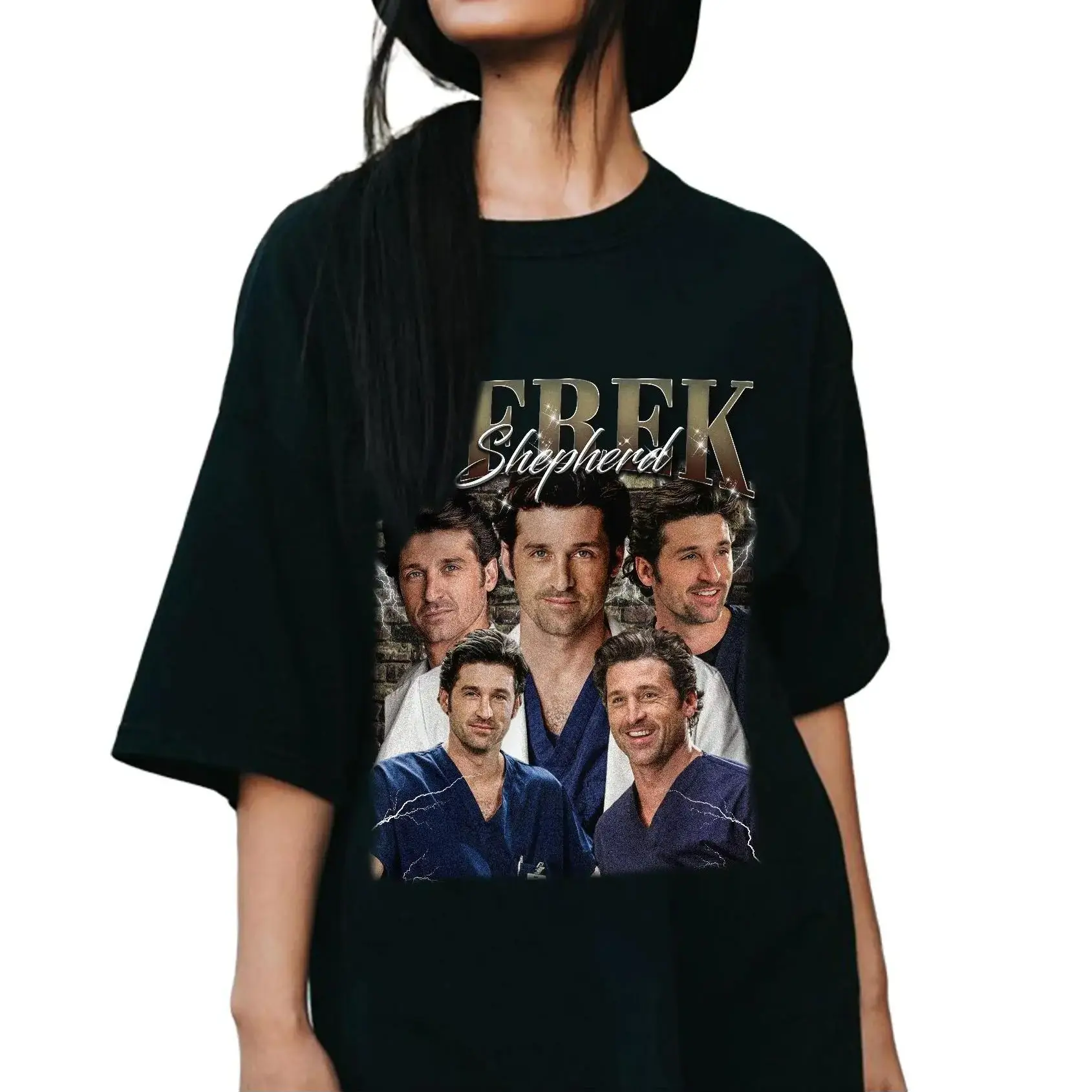 Personalize Limited Derek Shepherd Vintage T-Shirt Gift For Women and Man Unisex T-Shirt