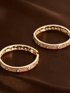 Elegant Hollow Round Hoop Earrings, Synthetic Zircon Embedded, Fashion Jewelry, Minimalist Luxury Style, Perfect Gift