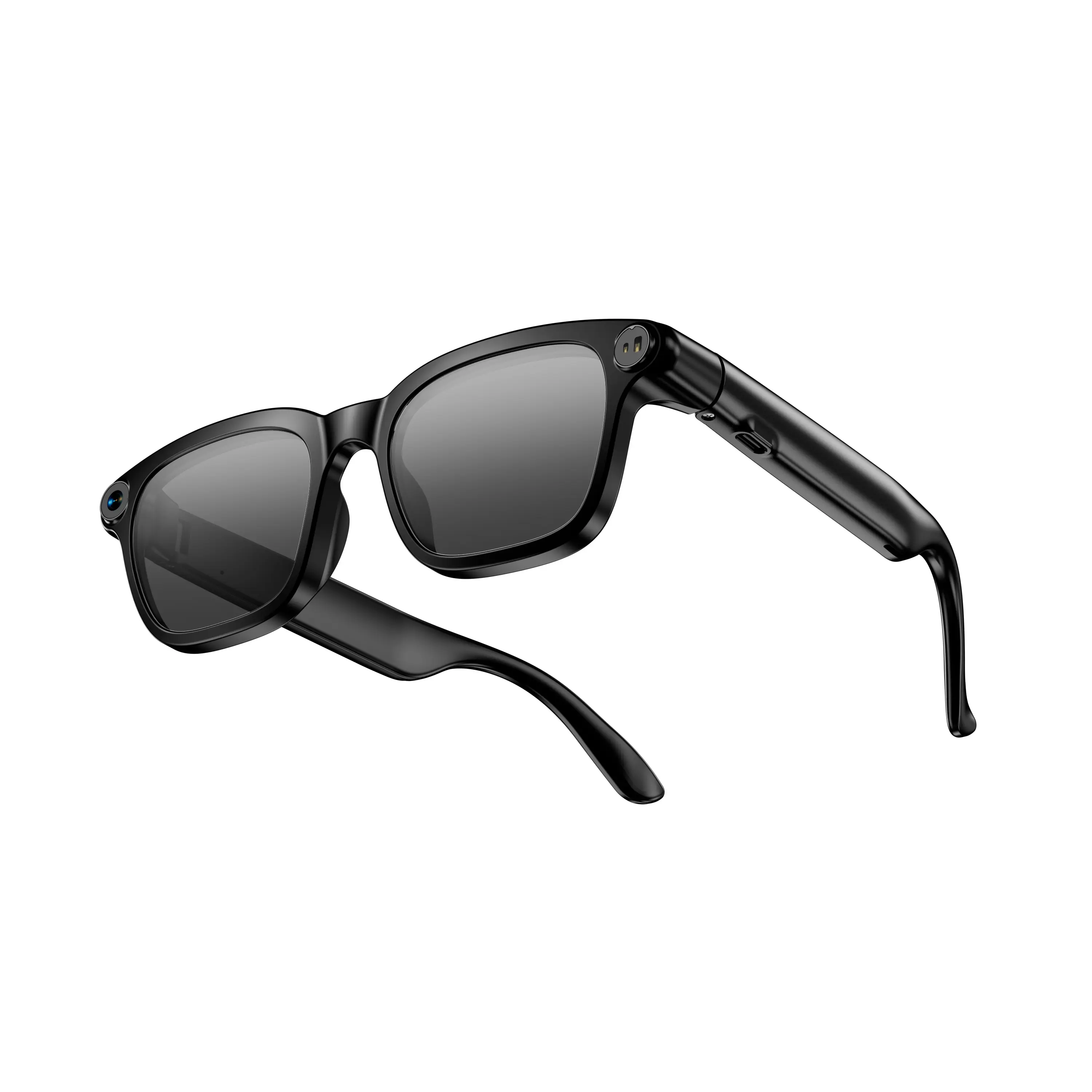 LITE AI Smart Glasses with 8MP Sony Camera, 4K Photo, 1080P Video, AI Voice Assistant, Real-Time Translation, Open-Ear Audio & Photochromic Lenses Wearable