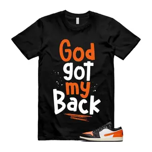 1 Alternate Low Shattered Backboard Black Starfish Orange White T Shirt Match GOD