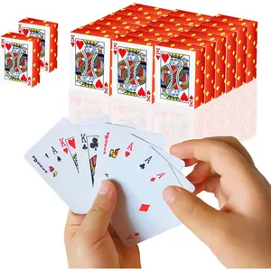 Mini Playing Cards 20 Pack, 1.65" Mini Deck of Cards, Miniature Playing Cards Great Novelty Gift Party Favor for Boys and Girls