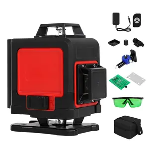 GARVEE Laser Level, Green Laser Level with Tripod, 4×360° Self-Leveling 16-Line Laser Tool for Construction, Home Renovation, Picture Hanging