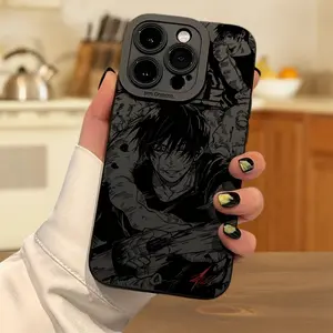 F-Fushiguro T-Toji Phone Case Compatible with for iphone Models 17, 16E, 16, 15, 14, 13, 12, 11 Mini, Pro, Max, Air, X, XR, XSMAX, 8, 7 Plus, Featuring a Soft TPU Back Cover That Is Anti-Fall.