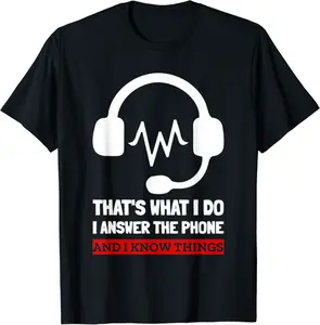 Customer Service Representative T-Shirt - Robynreede Shop TDJB08SM2R52F