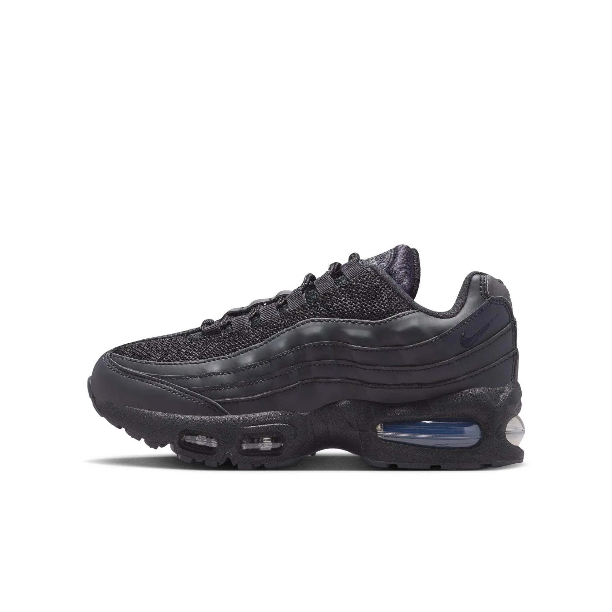 NIKE Air Max 95 Boys' Low-Top Casual Trainers - Synthetic, Mesh & Leather Sneakers with Visible Max Air Unit, Foam Midsole, Durable Traction, Laces, Style ii4130-001