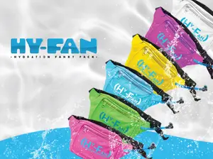 Hydration Cross Body Bag with Bladder, 17oz BPA-Free, Multiple Secure Pockets, Hands-Free Design Ideal for Festivals & Outdoor Activities, Travel & More