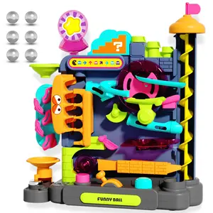 Marble Run Board Game for Kids: 6 7 8 9 10 11 12+ Years Old Vertical Marble Obstacle Challenge for Boys Girls - Fun Obstacle Maze STEM Toy for Preschool - Christmas Birthday Gift Ages 6+