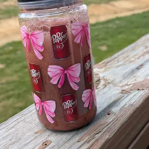 soda snow Globe tumbler