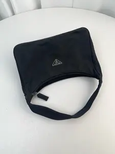 Pre-owned PRADA nylon Shoulder Bags hobo bag