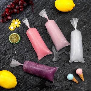 kitchen gadgets ice lolly bag, disposable ice cream mold bag, clear ice candy bag for making ice cream yogurt