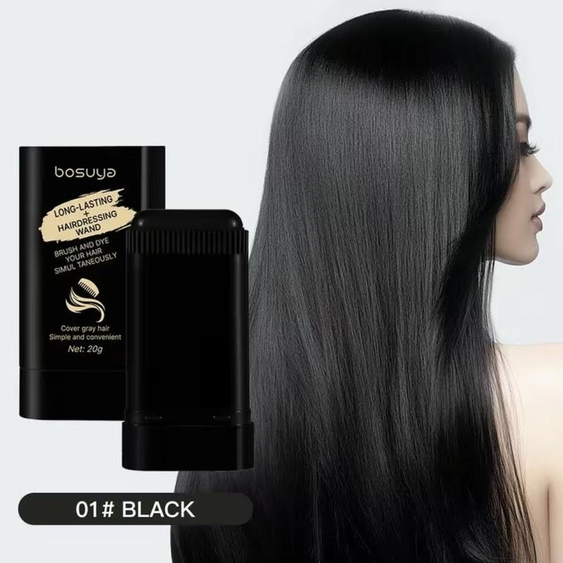 Bosuya Ultimate Hair Dye Comb 20ml Disposable Pen Waterproof Sweatproof Easy Application Fast Color Replenishment Long-lasting NonFading Ideal for Blonde Highlights Haircare Natural 01#Black Black Friday Exclusive Gentle