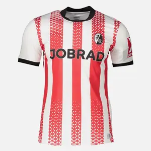 Freiburg 2025/26 Home and Away Full Set Soccer Kit, Bundesliga Premium Fabric Match Style Set 6
