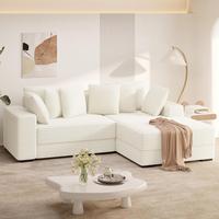 Beige-L Shape-Right  Chaise
