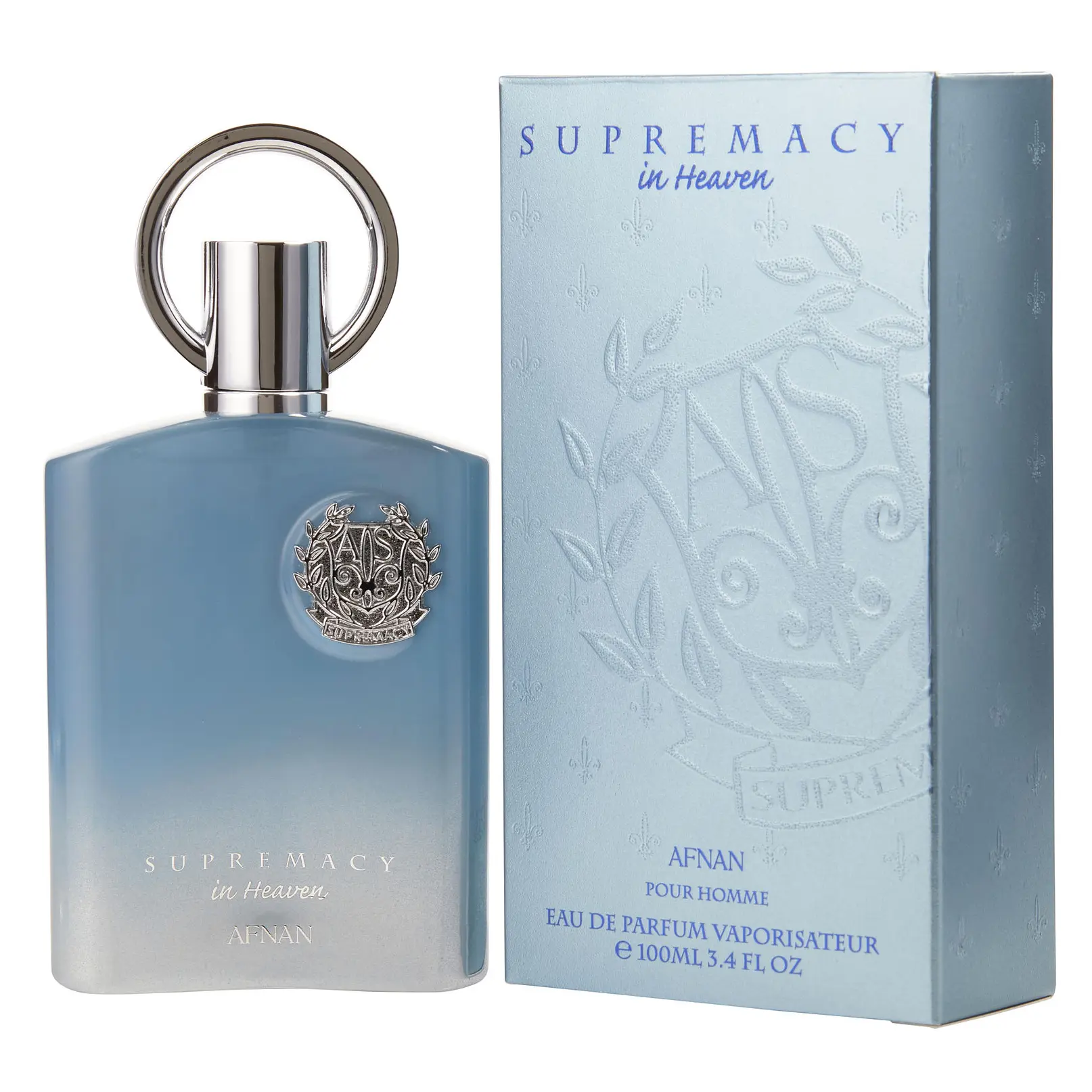 Afnan Supremacy In Heaven for Men Eau de Parfum Spray, 3.4 Ounce