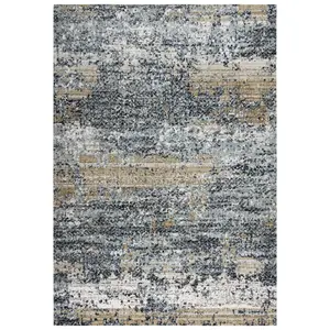Elite ELT898 Lt. Gray Hybrid Rug - Rizzy