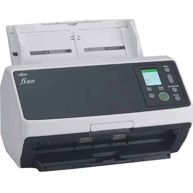 Fujitsu fi8170 Large Format ADF/Manual Feed Scanner 600dpi Optical CG01000303101