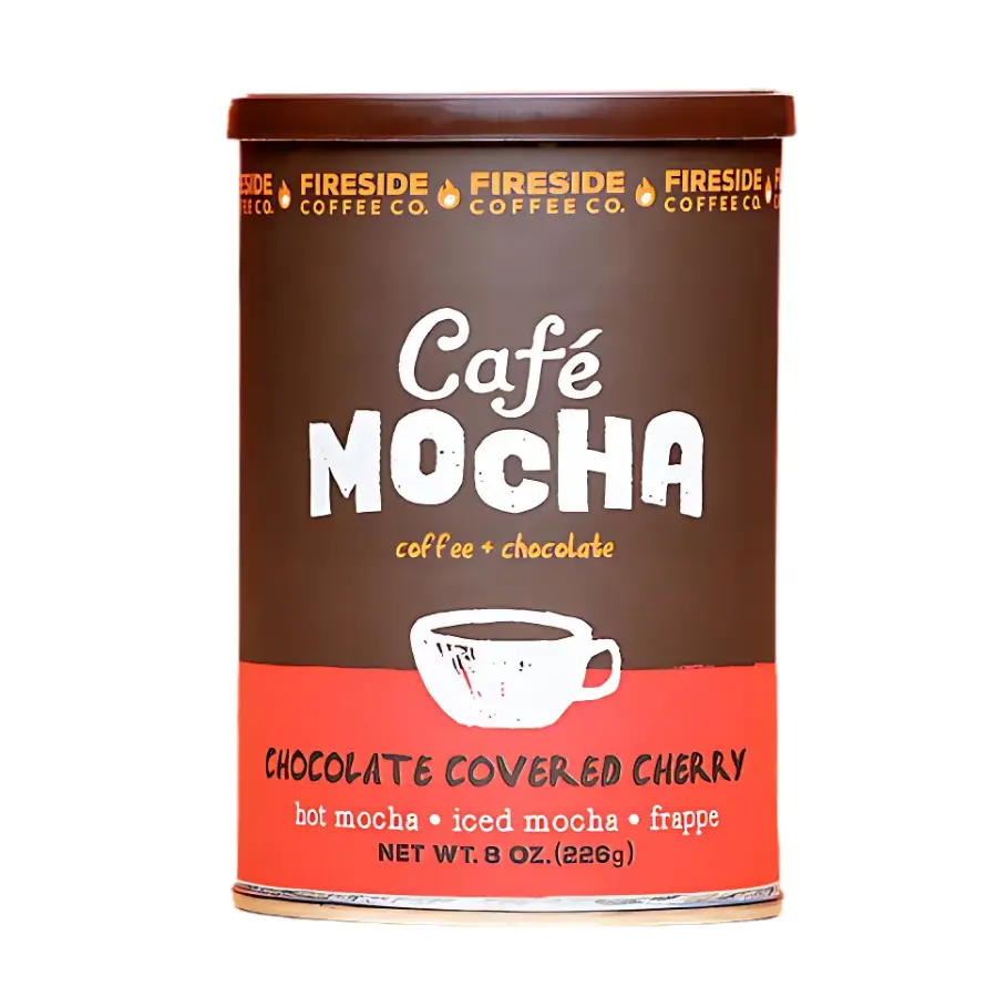 Chocolate Covered Cherry Hot Coco Coffee Base Mix Beverage Milk