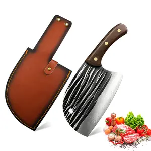 Protective Sleeve Kitchen Cleave,Ergonomic Design Bone Meat Slicing,Cooking Gift