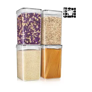 Sorbus 4-Pack Food Storage Containers with Airtight Lids