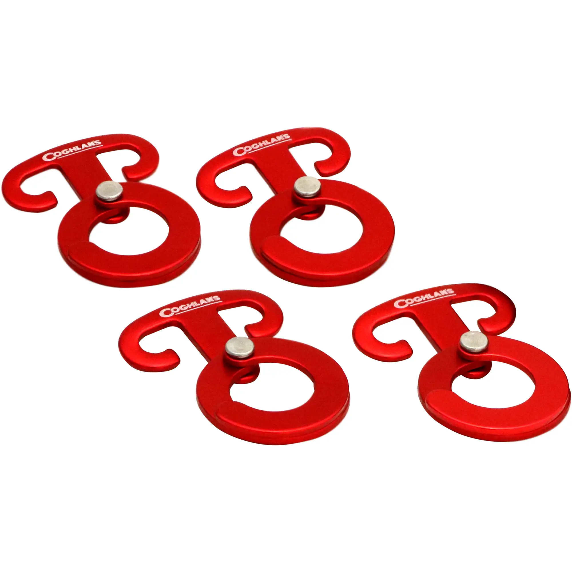 Coghlan's Anchor Clips Hook Carabiner, 4-Pack, Home Improvement & Work Safety Equipment