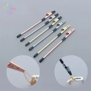 3-Pack Jewelry Helper Tool Set, Bracelet Fastening Aid with Long Handle, No-Hassle Clasp Assistant for Necklaces & Bracelets
