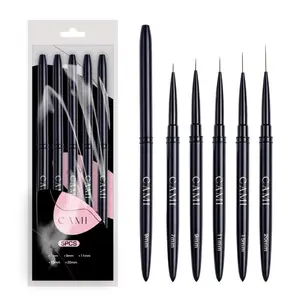 5Pcs Nail Art Liner Brushes