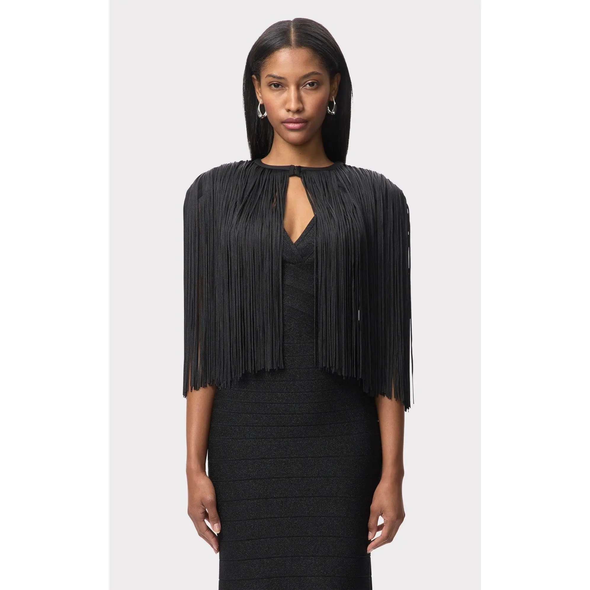 ICON FRINGE CAPE