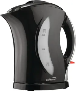 Brentwood 1.7L ELECTRIC PLASTIC KETTLE - Black