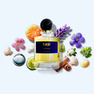 Farjé Perfumes – Aegis Bleu Extrait De Parfum for Unisex 100ml – Finest Niche Quality Ingredients – Fresh Aromatic Woody Fragrance with Lavender, Mandarin, Ambroxan and Amberwood – Clean, Modern and Long Lasting