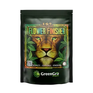 GreenGro Terra Preta Flower Finisher Soil Formula - 1-5-7 Essential Nutrients for Final Flower Development Boost