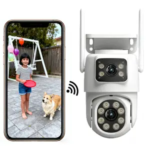 WiFi Smart  Security  Camera 3MP CCTV Indoor Monitor 360° PanTilt.Human Detection ，Indoor/OutdoorMonitoring, Two-Way Audio   ，USB-owered,Spotlight  Clear Picture,PlR Motion Detection, ColorNight Vision, Black White Security Camera ， TF/Cloud Storage, Wall