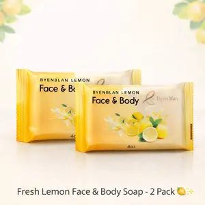 Lemon Soap Pack of 2