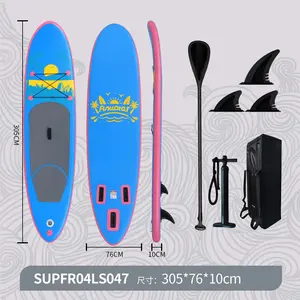 Experience the Thrill of the Waves with Our Inflatable PVC Surfboard - Perfect for All-Around Paddle Boarding Adventures!