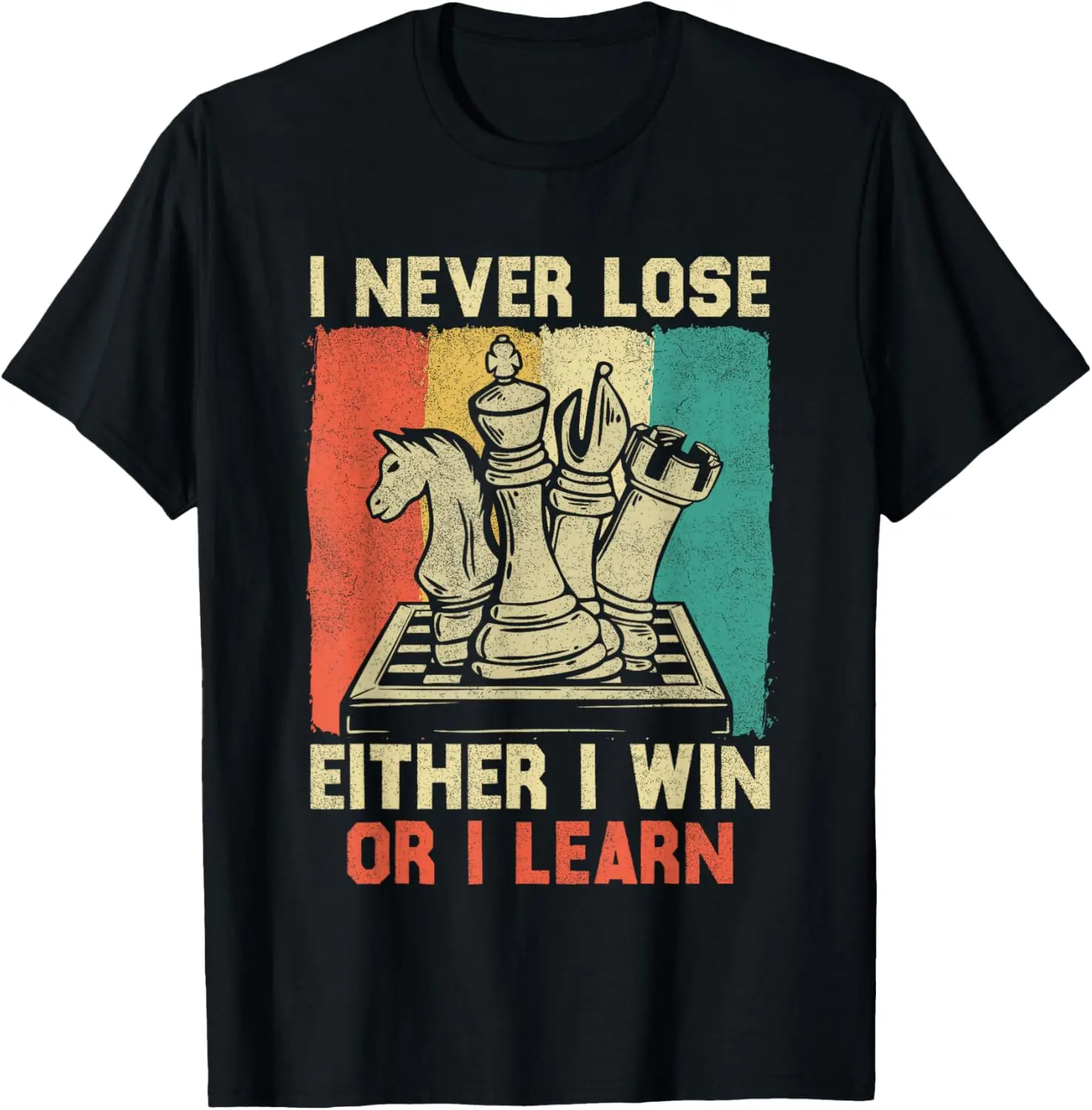 100% Cotton Unisex Cool Chess Piece Lovers Gifts For Chess Players T-Shirt