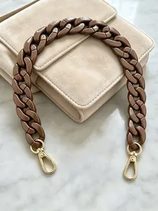 Acrylic Chain Accessories, Bag Chains, High-End Bag Strap, Shoulder Strap, Crossbody Strap, Underarm Handle, Detachable, Fashionable Bag Hardware