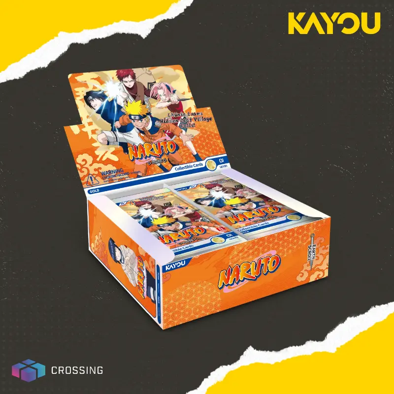 [CASE] KAYOU NARUTO Smriti Collectible Card - Earth Scroll English Series ONE CASE