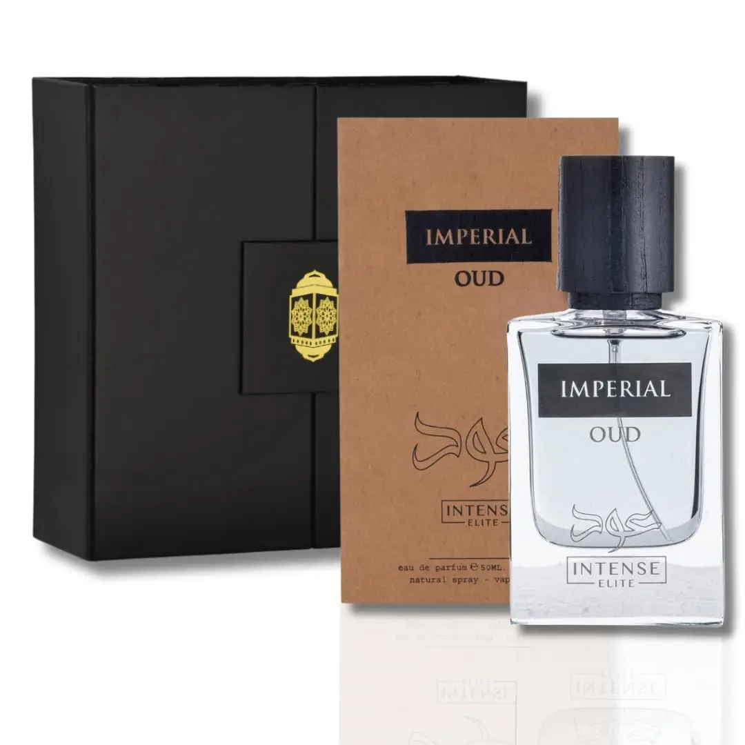 Imperial Oud EDP 50Ml (1.67Oz) WITH MAGNETIC GIFT SET by INTENSE ELITE Imperial Oud EDP 50Ml (1.67Oz) WITH MAGNETIC GIFT SET by INTENSE ELITE