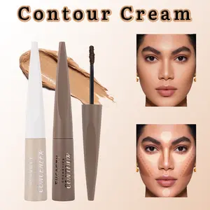 Dual-Tone Contour Stick Designed To Conceal Acne Marks And Sculpt The Nose Bridge For A Flawless Complexion. Waterproof, Smudge-Proof And Long-Lasting, This Versatile All-In-One Facial Sculptor Is Ideal As A Makeup Base.