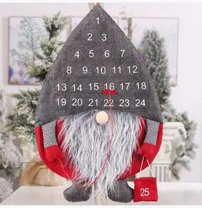 Gnome Christmas Countdown - Gray