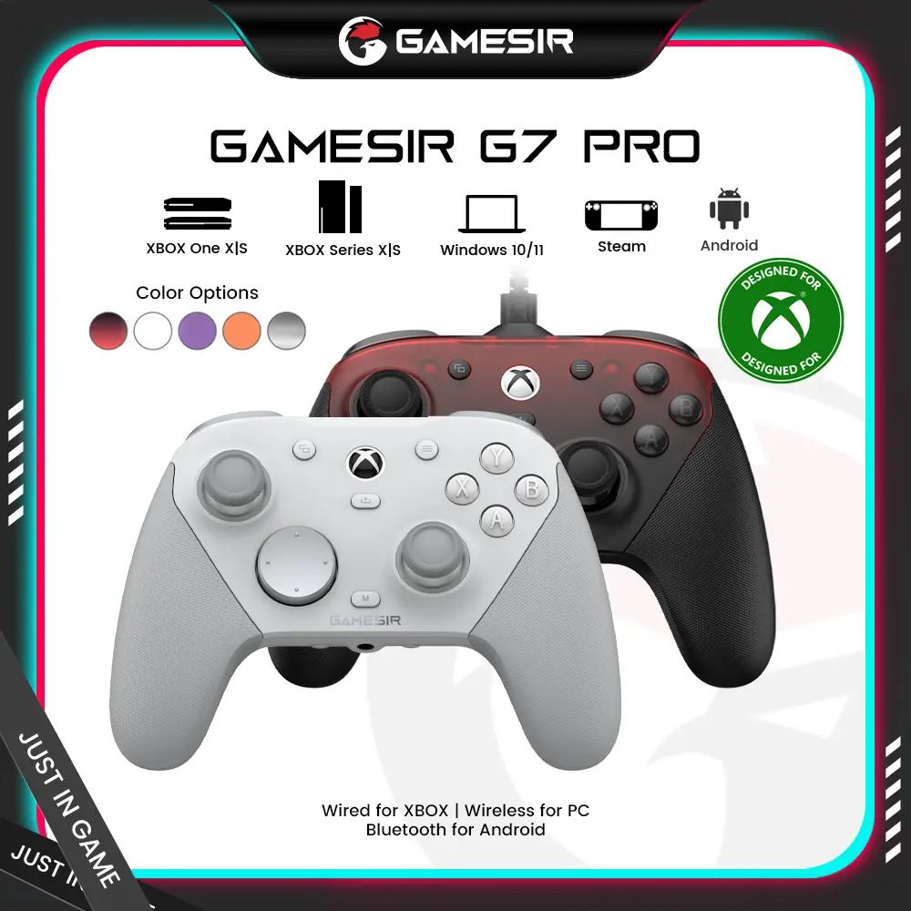 GameSir G7 Pro Flagship Controller – Wired for XBOX, Wireless for PC & Mobile