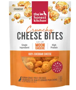 The Honest Kitchen Crunchy Cheese Bites, Dog Crunchy Snack Treats for Pet Supplies