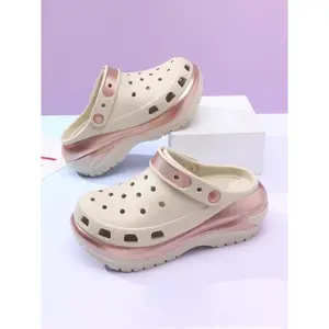 Women's Summer Fashionable Plain Color Slides, Casual Comfortable Breathable Non-slip Slides, All-match Soft Slippers for Indoor & Outdoor Wear, Walking ShoesGift