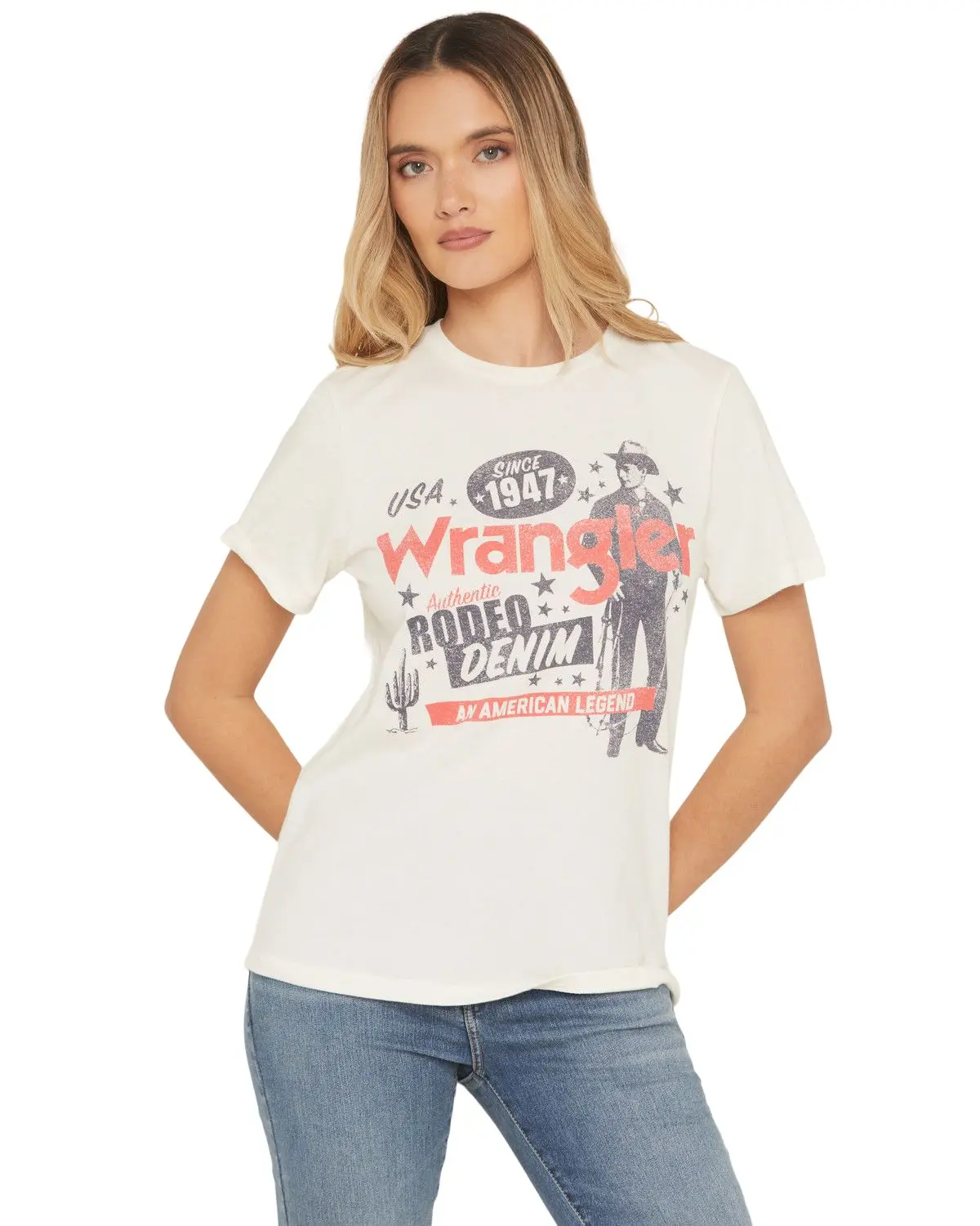Wrangler Women's Retro Women'S Rodeo Short Sleeve Graphic Tee - 112379662