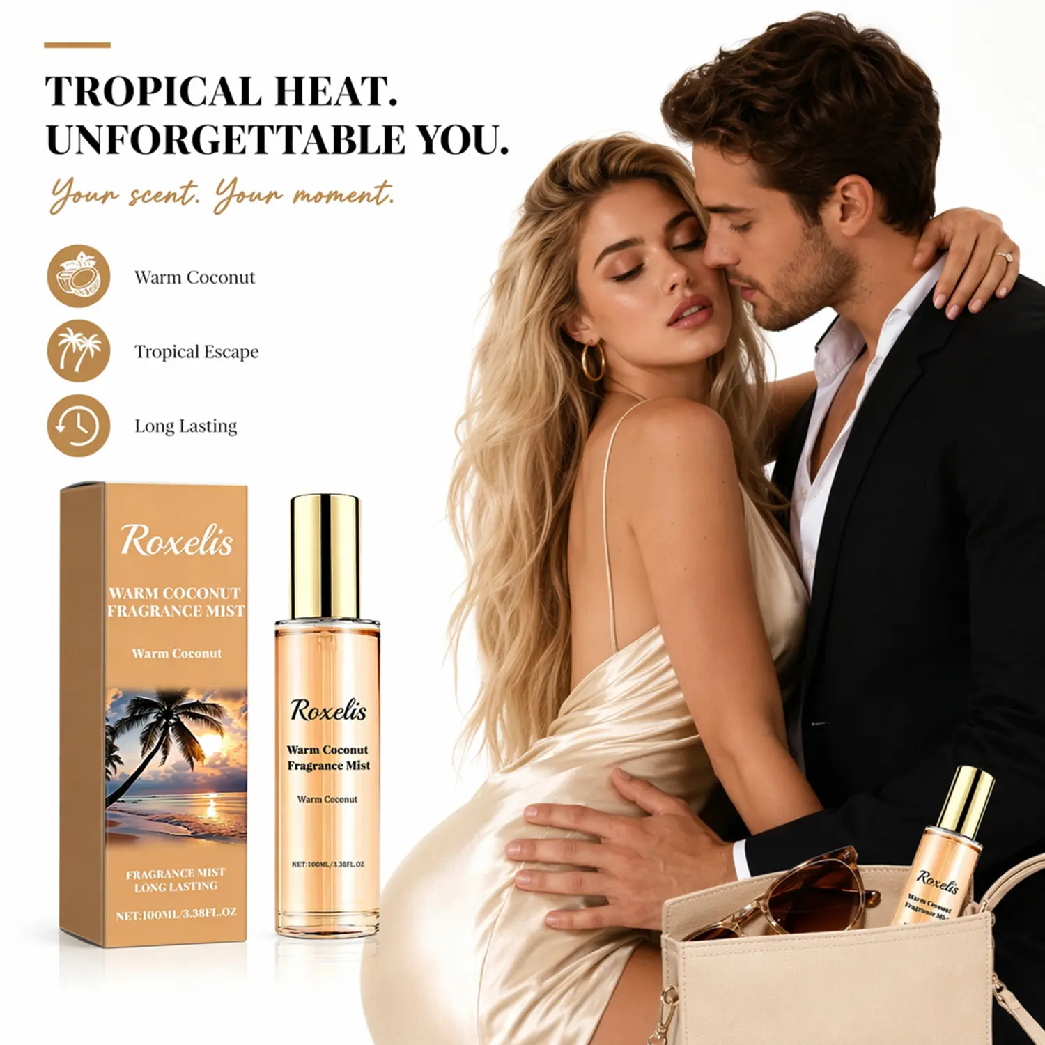 women's pheromone perfume, Infused with Premium Pheromone Formula,Specially Crafted to Leave a Captivating Impression, Perfect for Romantic Evenings, Ideal Valentine's Day Gift for Her 100ml