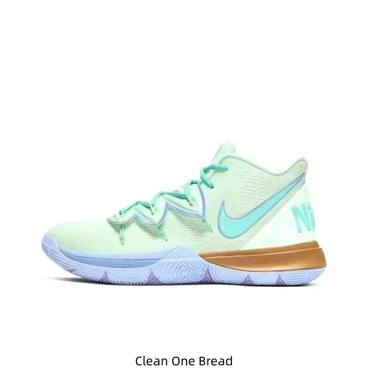 Breathable Light Knit Mid Top Court Sneakers Pale Mint Upper Lavender Outsole Gum Heel Wear Resistant Cushioned Outdoor Training Performance Sneakers