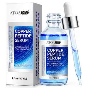 ATOANY Advanced Copper Peptide Serum 60mL: With a silky, hydrating texture, this serum feels light and refreshing without feeling sticky or clogging pores. It helps combat dryness, leaving skin firmer and more radiant.