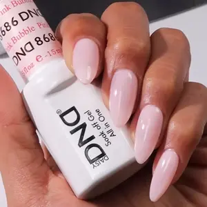 DND 8686 Pink Bubble Gel and Lacquer Duo nail care nail art nails
