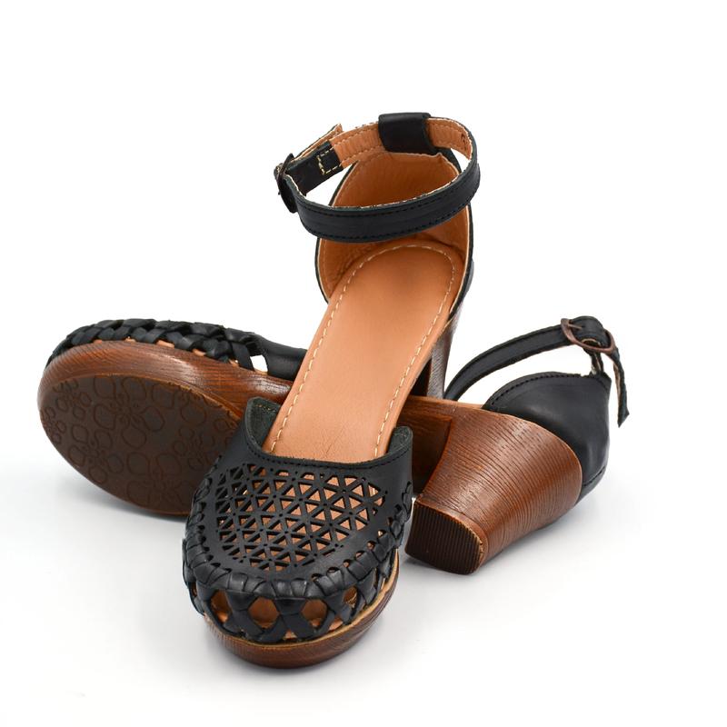 Leather Shoes, heels shoes for womens, Huarache sandals, Mexican Boho shoes brown Color, woven shoes, handmade sandals, mexican shoes