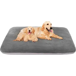 Magic Dog Super Comfy Dog Bed for Large Dogs, 47" Extra Large Washable Dog Bed with Removable Cover, Anti-Slip Bottom & High-Density Foam, Jumbo Size XL Dog Mattress