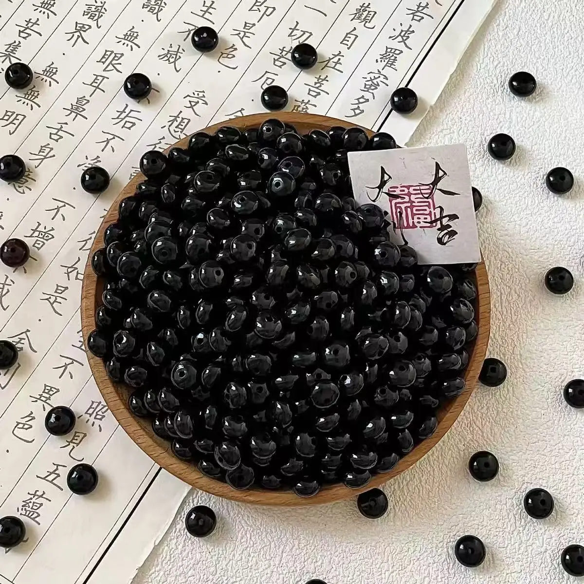 M-natural Bodhi beads(abacus) M-natural Bodhi beads(abacus)